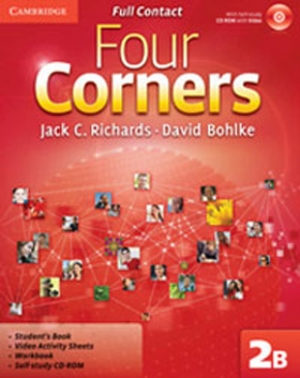 Four Corners Level 2B Full Contact with Self-Study CD-ROM