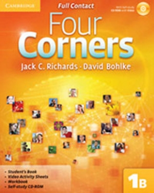 Four Corners Level 1B Full Contact with Self-Study CD-ROM