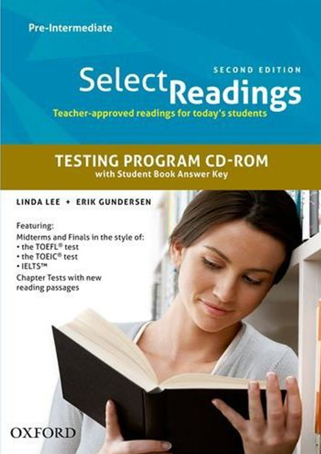 Select Readings Pre-Intermediate Testing Program CD-ROM isbn 9780194332088