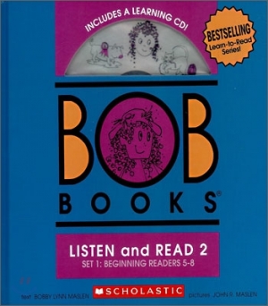 BOB Books : Listen and Read 2 (Blue) / Story Book with CD