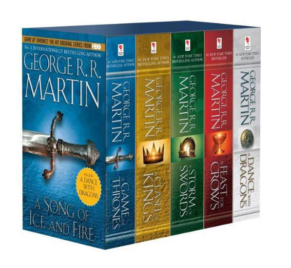 A Song of Ice and Fire 1~5 Boxed Set