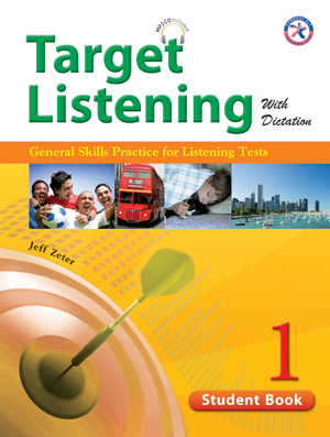 Target Listening with Dictation / Student Book 1 (Book 1권 + CD 1장) / isbn 9781599664972