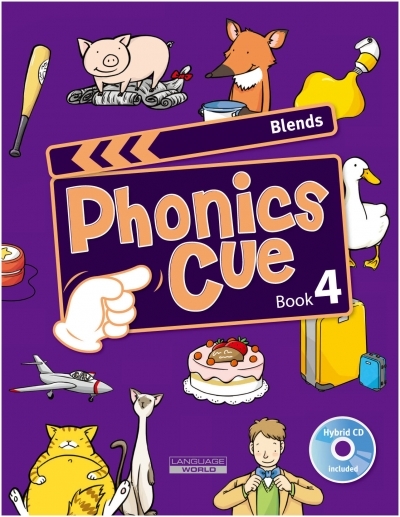 Phonics Cue Book 4 (Blends) + CD