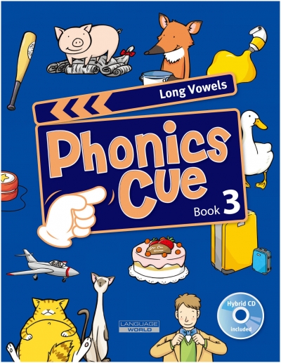 Phonics Cue Book 3 (Long Vowels) + CD