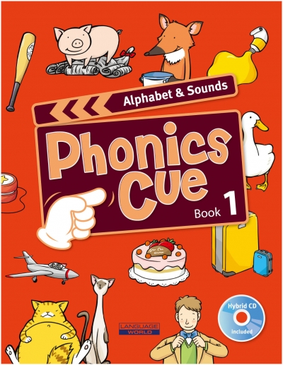 Phonics Cue Book 1 (Alphabet & Sounds) + CD