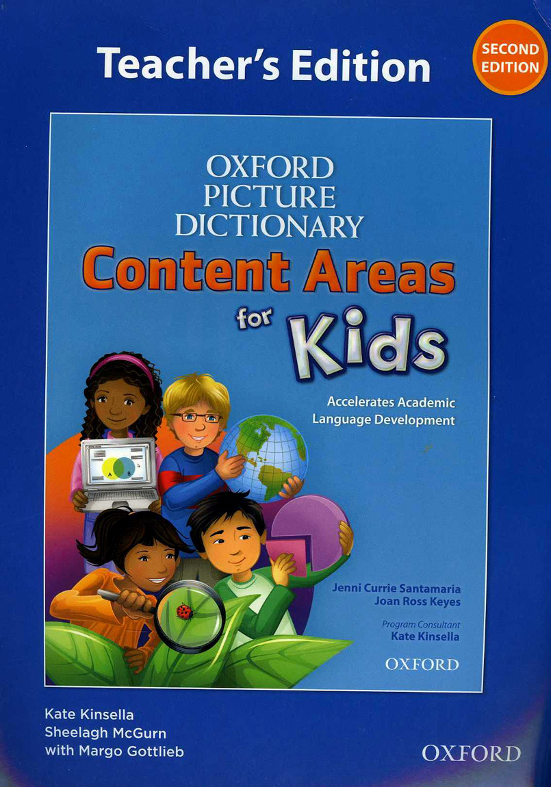 Oxford Picture Dictionary Content Areas for Kids Teacher Edition isbn 9780194017800