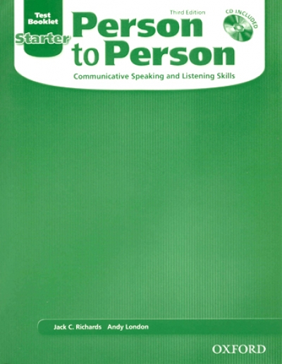 Person to Person Starter [TEST BOOK with CD] 3rd Edition / isbn 9780194302241