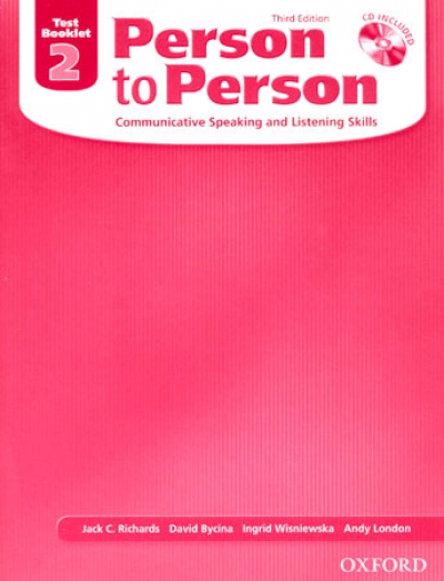 Person to Person 2 [TEST BOOK with CD] 3rd Edition / isbn 9780194302302