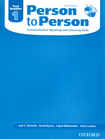 Person to Person 1 [TEST BOOK with CD] 3rd Edition / isbn 9780194302272