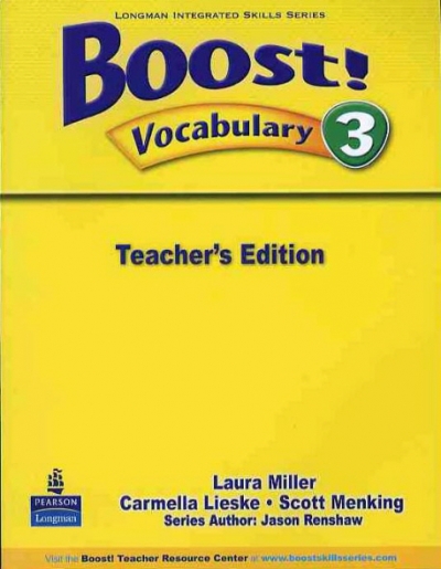 Boost!/ Vocabulary 3 Teacher Book / isbn 9789880025259