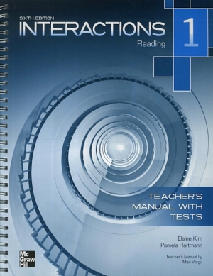 Interactions Reading 1/ Teacher s Manual with Test Sixth Edition