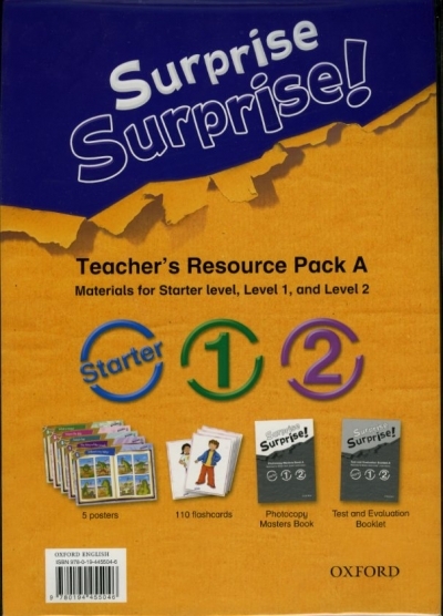 Surprise Surprise! Teachers Resource Pack A (Starter, 1, 2) isbn 9780194455046