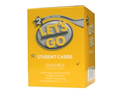 Let's Go 2 [Student Card] 3rd Edition / isbn 9780194394888