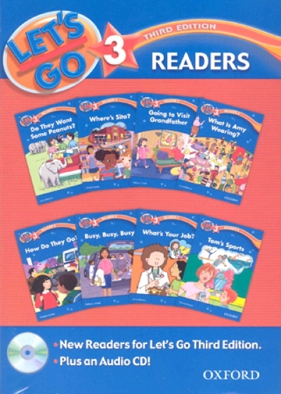 Let's Go 3 [Readers Pack with CD (8 Readers + 1 CD)] 3rd Edition / isbn 9780194642200