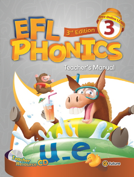 EFL Phonics 3 Teacher s Manual with CD isbn 9791156800538