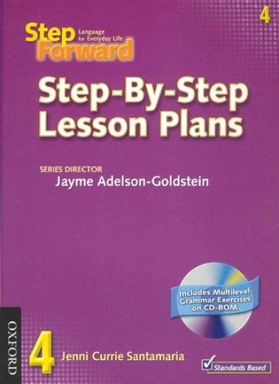 Step Forward 4 / Step-by-Step Lesson Plans with CD-Rom / isbn 9780194398411
