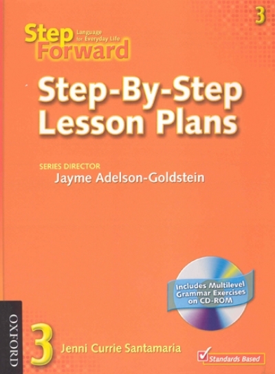 Step Forward 3 / Step-by-Step Lesson Plans with CD-Rom / isbn 9780194398398