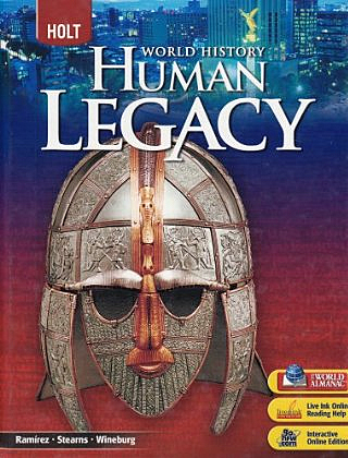 HB-Holt World History:The Human Legacy 2008 / isbn 9780030938832
