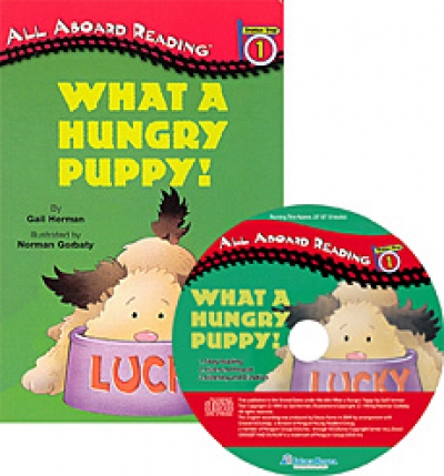 All Aboard Reading / Level 1-30. What a Hungry Puppy! (Book 1권 + Audio CD 1장)