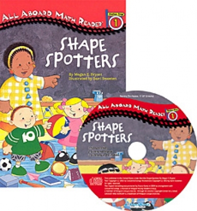All Aboard Reading / Level 1-24. Shape Spotters (Book 1권 + Audio CD 1장)