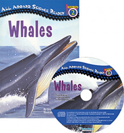 All Aboard Reading / Level 2-39. Whales (Book 1권 + Audio CD 1장)
