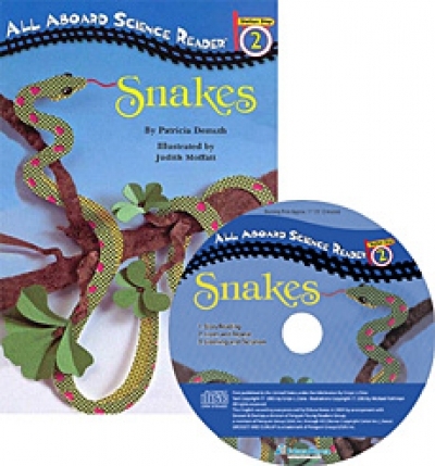 All Aboard Reading / Level 2-35. Snakes (Book 1권 + Audio CD 1장)