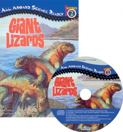 All Aboard Reading / Level 2-26. Giant Lizards (Book 1권 + Audio CD 1장)