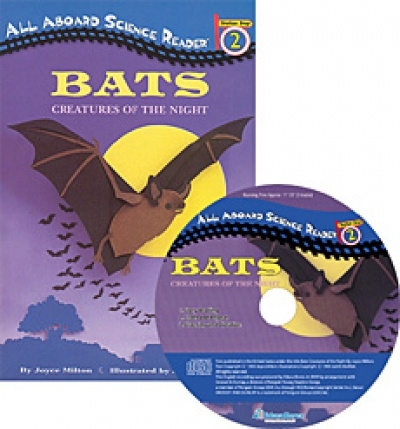 All Aboard Reading / Level 2-16. Bats (Book 1권 + Audio CD 1장)