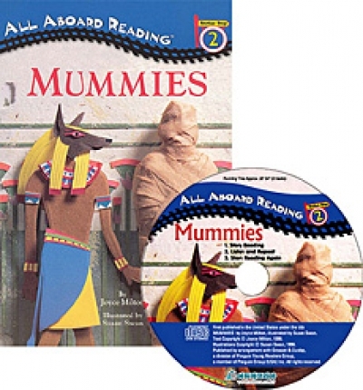 All Aboard Reading / Level 2-06. Mummies (Book 1권 + Audio CD 1장)