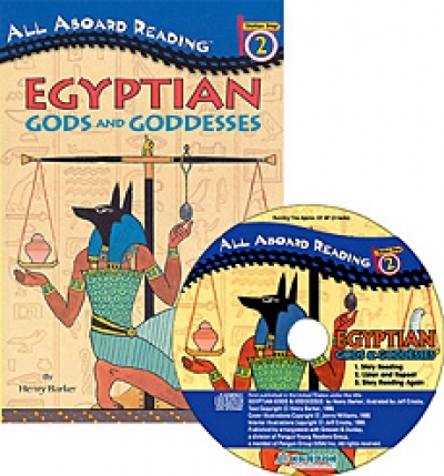 All Aboard Reading / Level 2-03. Egyptian Gods and Goddnesses (Book 1권 + Audio CD 1장)