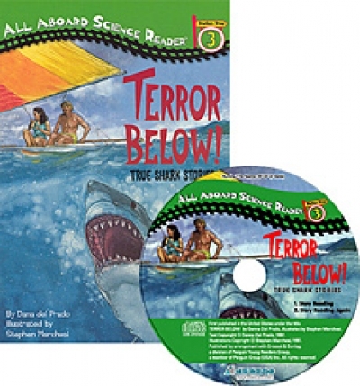 All Aboard Reading / Level 3-13. Terror Below! (Book 1권 + Audio CD 1장)