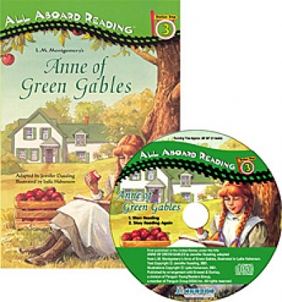 All Aboard Reading / Level 3-05. Anne of Green Gables (Book 1권 + Audio CD 1장)