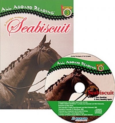 All Aboard Reading / Level 3-03. A Horse Named Seabiscuit (Book 1권 + Audio CD 1장)