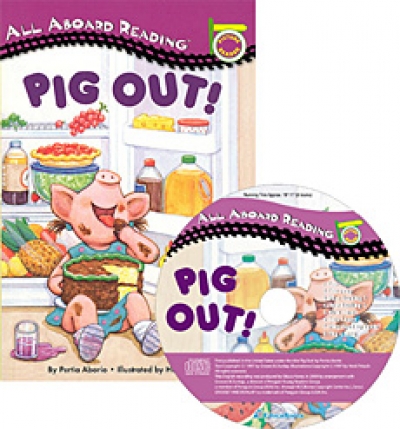 All Aboard Reading / Picture Reader-10. Pig Out! (Book 1권 + Audio CD 1장)