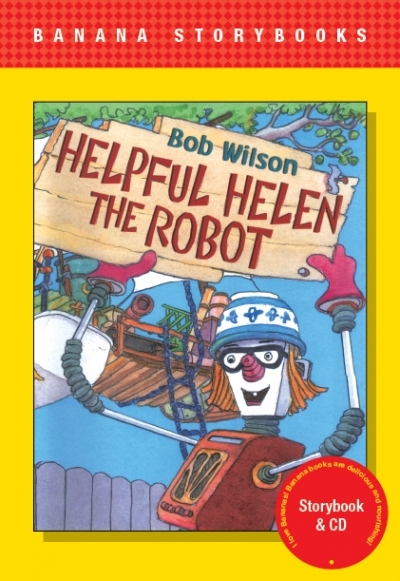 Banana Storybook 바나나 스토리북 / Red : Helpful Helen the Robot (Book 1권 + CD 1장)