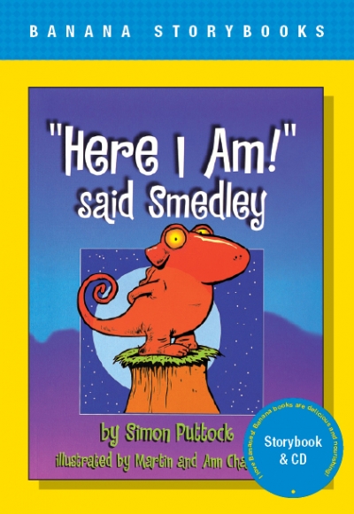 Banana Storybook 바나나 스토리북 / Blue : Here I Am! Said Smedley (Book 1권 + CD 1장)