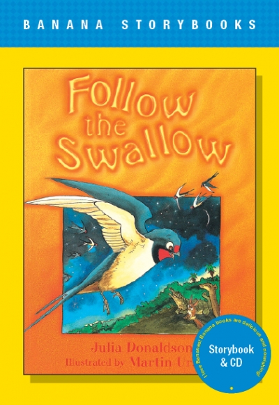 Banana Storybook 바나나 스토리북 / Blue : Follow the Swallow (Book 1권 + CD 1장)