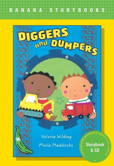 Banana Storybook 바나나 스토리북 / Green : Diggers and Dumpers (Book 1권 + CD 1장)