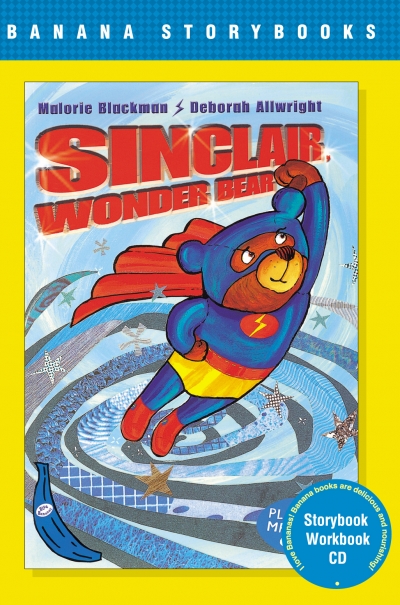 Banana Storybooks 바나나 스토리북 / Blue - Sinclair Wonder Bear (Book 1권 + CD 1장 + Workbook 1권)