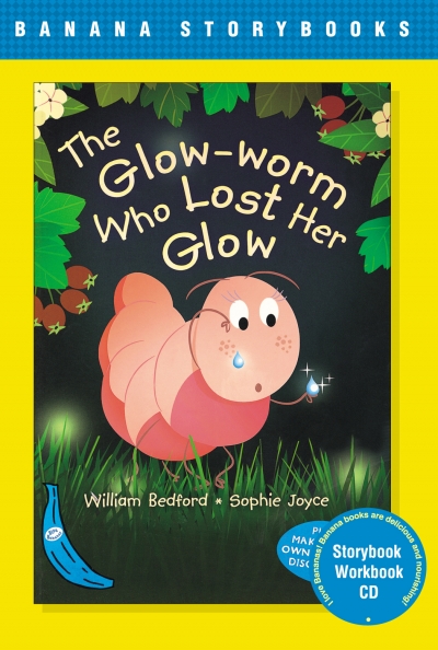 Banana Storybooks 바나나 스토리북 / Blue - The Glow-Worm Who Lost Her Glow (Book 1권 + CD 1장 + Workbook 1권)
