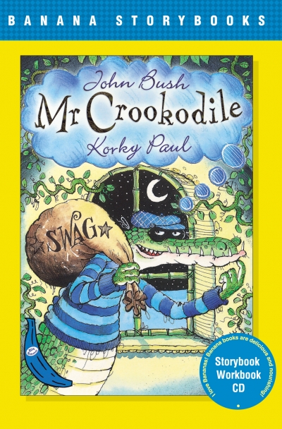 Banana Storybooks 바나나 스토리북 / Blue - MR Crookdile (Book 1권 + CD 1장 + Workbook 1권)