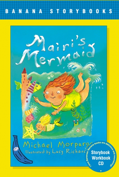 Banana Storybooks 바나나 스토리북 / Blue - Mairis Mermaid (Book 1권 + CD 1장 + Workbook 1권)