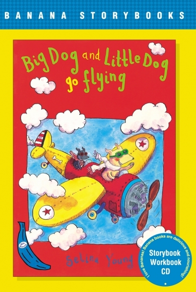 Banana Storybooks 바나나 스토리북 / Blue - Big Dog and Little Dog Go Flying (Book 1권 + CD 1장 + Workbook 1권)