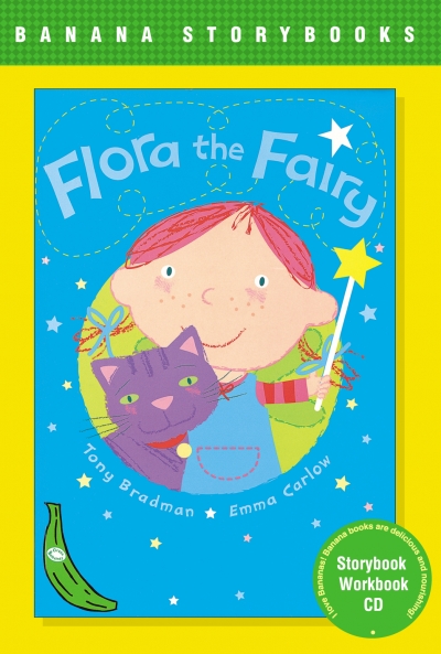 Banana Storybooks 바나나 스토리북 / Green - Flora the Fairy (Book 1권 + CD 1장 + Workbook 1권)