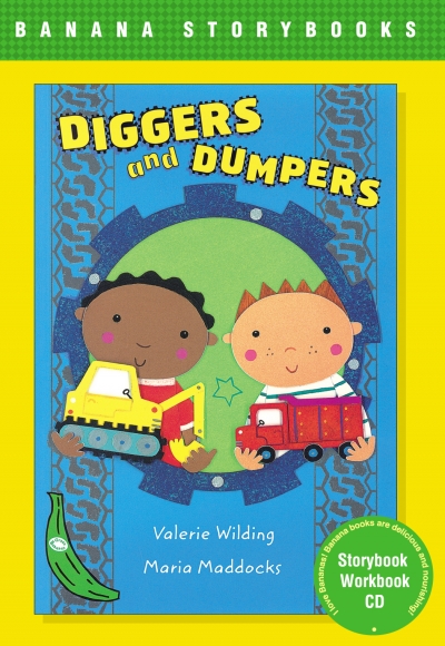 Banana Storybooks 바나나 스토리북 / Green - Diggers and Dumpers (Book 1권 + CD 1장 + Workbook 1권)