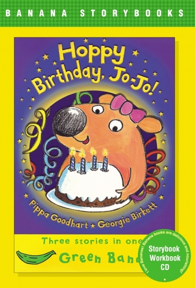 Banana Storybooks 바나나 스토리북 / Green - Happy Birthday Jo-Jo! (Book 1권 + CD 1장 + Workbook 1권)