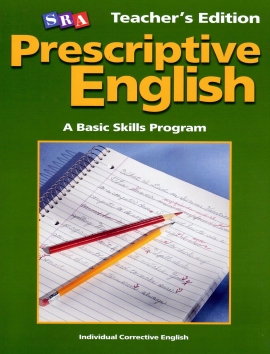 SRA Prescriptive English Book A TG