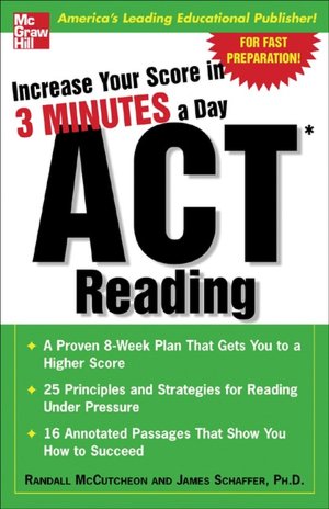 Increase Your Score In 3 Minutes A Day : Act Reading