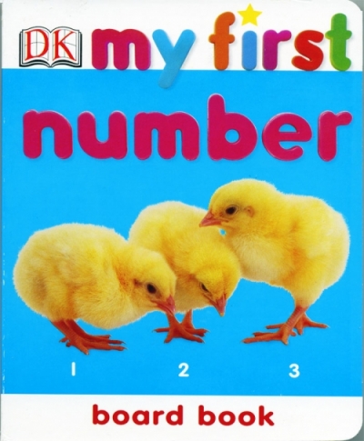 Dk My First Number Board Book