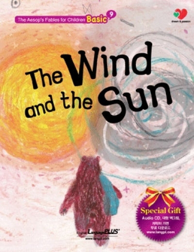 The Aesops Fables for Children Basic (EBS English 방송 도서) / Basic9 The Wind and the Sun (바람과 태양) - (Book 1권 + CD 1장 + 대형벽그림 + 캐릭터 마스크 다운로드 제공)